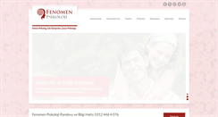 Desktop Screenshot of fenomenpsikoloji.com